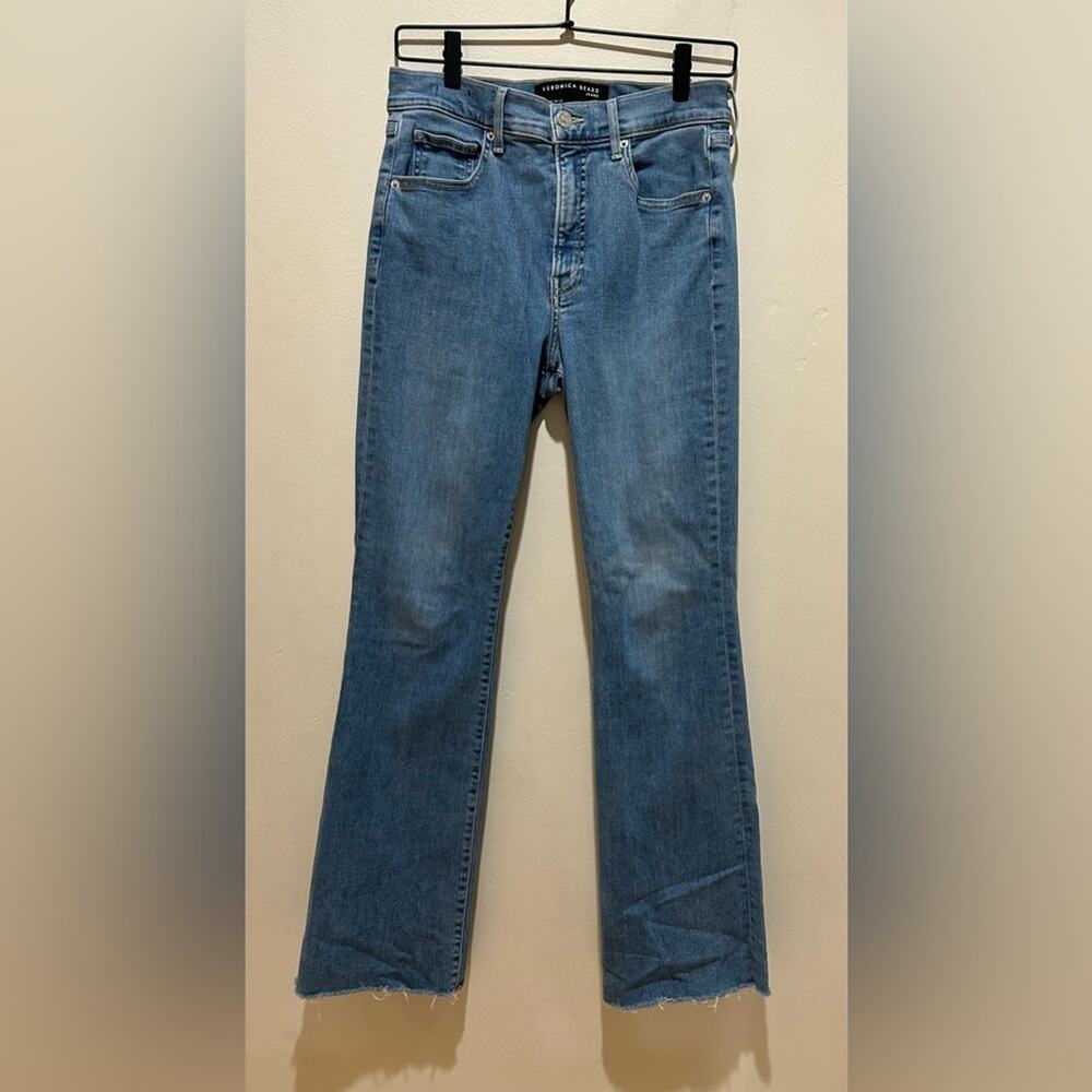 Veronica Beard Blue Boot Cut Jeans